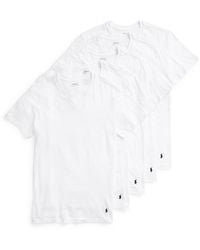 Polo Ralph Lauren - 5-pack Slim Fit V-neck T-shirts - Lyst