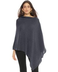 Monticelli Cashmere - Essential Pure Cashmere Poncho - Lyst