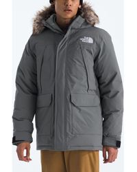 The North Face - Mcmurdo Waterproof 600 Fill Power Hooded Down Parka With Faux Fur Trim - Lyst
