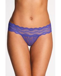 B.tempt'd - 'Lace Kiss' Thong - Lyst