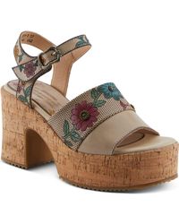 Spring Step - Halena Platform Sandal - Lyst