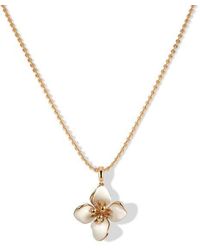 Retro Chic - Iris Blossom Pendant Neckalce - Lyst