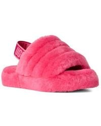 UGG - Kids' Fluff Yeah Slingback Sandal - Lyst