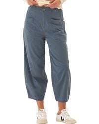 Threads For Thought - Lauren Crop Barrel Stretch Twill Pants - Lyst