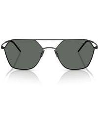 Armani - 54Mm Square Sunglasses - Lyst