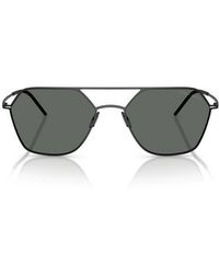 Armani - 54Mm Square Sunglasses - Lyst