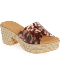 Chocolat Blu - Vinna Platform Slide Sandal - Lyst