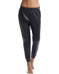 commando faux leather jogger