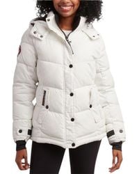 canada weather gear - Quilted Winter Jacket - Lyst
