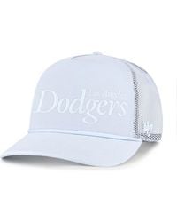 '47 - Los Angeles Dodgers Foundation Script Hitch Adjustable Trucker Hat - Lyst