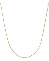 MADE BY MARY - 14K Adjustable Flat Cable Chain - Lyst
