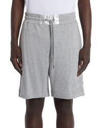 Moncler - Logo Patch Sweat Shorts - Lyst