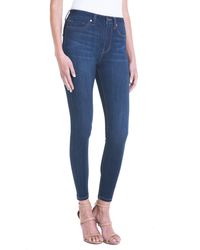 Liverpool Los Angeles - Liverpool Abby High Waist Skinny Ankle Jeans - Lyst