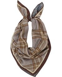 petit moments - Plaid Scarf - Lyst