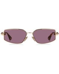 Etro - 59Mm Rectangular Sunglasses - Lyst