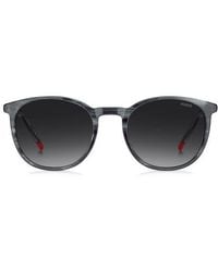 HUGO - Panthos 53Mm Round Sunglasses - Lyst
