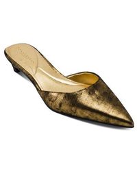 Donna Karan - Peccola Pointed Toe Kitten Heel Mule - Lyst