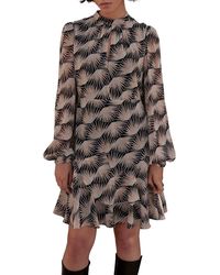 Mint Velvet - Geo Print Mini Dress - Lyst