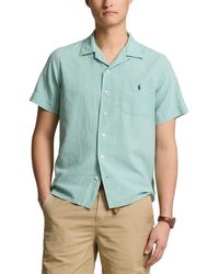 Polo Ralph Lauren - Linen & Cotton Camp Shirt - Lyst