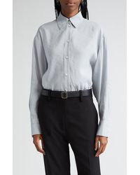 Proenza Schouler - Lydia Washed Button-up Shirt - Lyst
