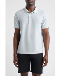 Zella - Textured Performance Polo - Lyst