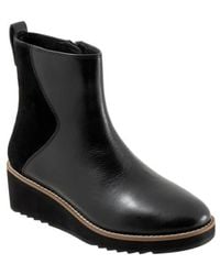 Trotters - Wynona Platform Wedge Bootie - Lyst