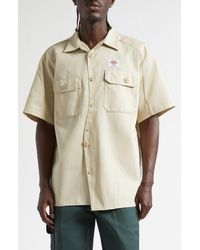 Undercover - X Dickies Short Sleeve Button-Up Work Shirt - Lyst