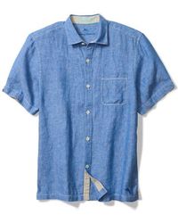 Tommy Bahama - Paradise Breezer Short Sleeve Linen Button-Up Shirt - Lyst