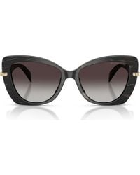 Michael Kors - Atlanta 55Mm Gradient Butterfly Sunglasses - Lyst