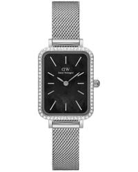 Daniel Wellington - Quadro Mesh Strap Watch, 20Mm X 26Mm - Lyst