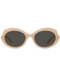 Loewe - Thin Mini 54Mm Oval Sunglasses - Lyst