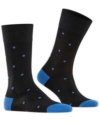 FALKE - Polka Dot Crew Socks - Lyst