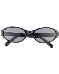 Quay - Aura Points 55Mm Oval Sunglasses - Lyst