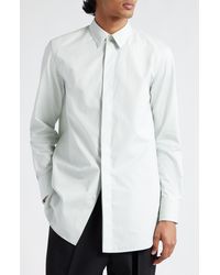 Jil Sander - Organic Cotton Button-up Shirt - Lyst