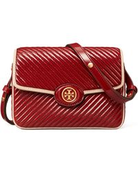 Tory Burch - Robinson Quilted Leather Shoulder Bag - Lyst