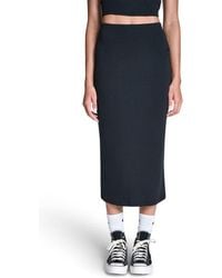 Converse - Box Star Midi Skirt - Lyst