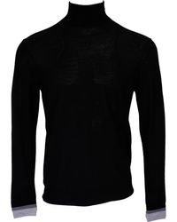 lords of harlech - Ronald Merino Wool Turtleneck Sweater - Lyst