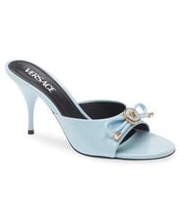 Versace - Opera Bow Slide Sandal - Lyst