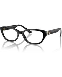 Jimmy Choo - 53Mm Oval Optical Glasses - Lyst