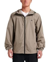 Quiksilver - Overcast Water Repellent Hooded Windbreaker - Lyst