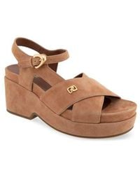 Aerosoles - Cora Ankle Strap Platform Sandal - Lyst