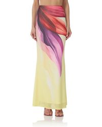 AFRM - Tegan Maxi Skirt - Lyst