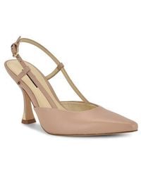Nine West - Vassa Pointed Toe Slingback Pump - Lyst