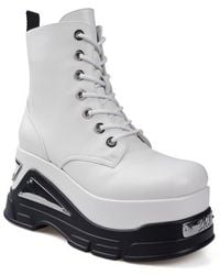 Zigi - Cataleya Platform Combat Boot - Lyst