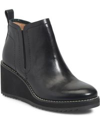Söfft - Emeree Water Resistant Wedge Bootie - Lyst