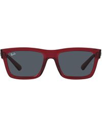 Ray-Ban - Warren 54mm Rectangular Sunglasses - Lyst