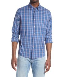 Faherty - The Movement Plaid Button-up Shirt - Lyst