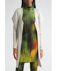 Pleats Please Issey Miyake - Monthly Colors February Cardigan - Lyst