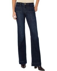 Liverpool Los Angeles - Lucy Patch Pocket Bootcut Jeans - Lyst