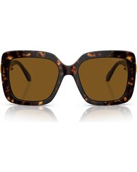 Swarovski - 55Mm Polarized Square Sunglasses - Lyst